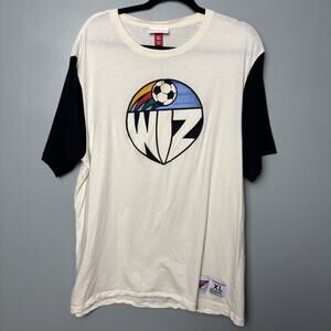Kansas City Wiz Mitchell & Ness Shirt XL Soccer Football USA KC Logo Retro